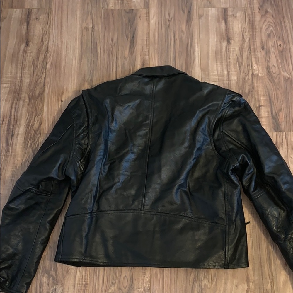 Black leather jack, Lucky Leather Inc. - Picture 6 of 6